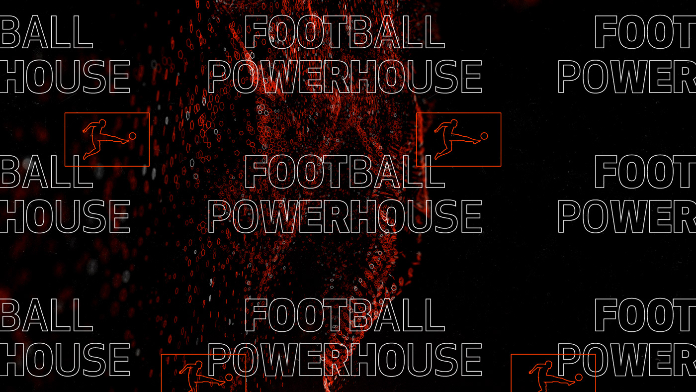bundesliga football houdini mixed media simulation soccer Sports Branding Sports Design trailer type design