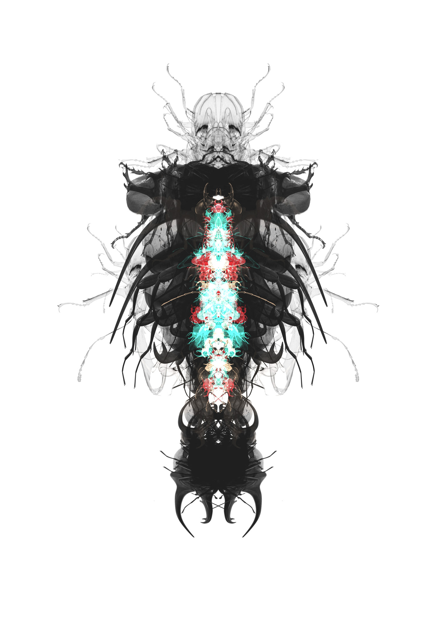 biology biomimicry design art graphic molecular morph symmetry code generative