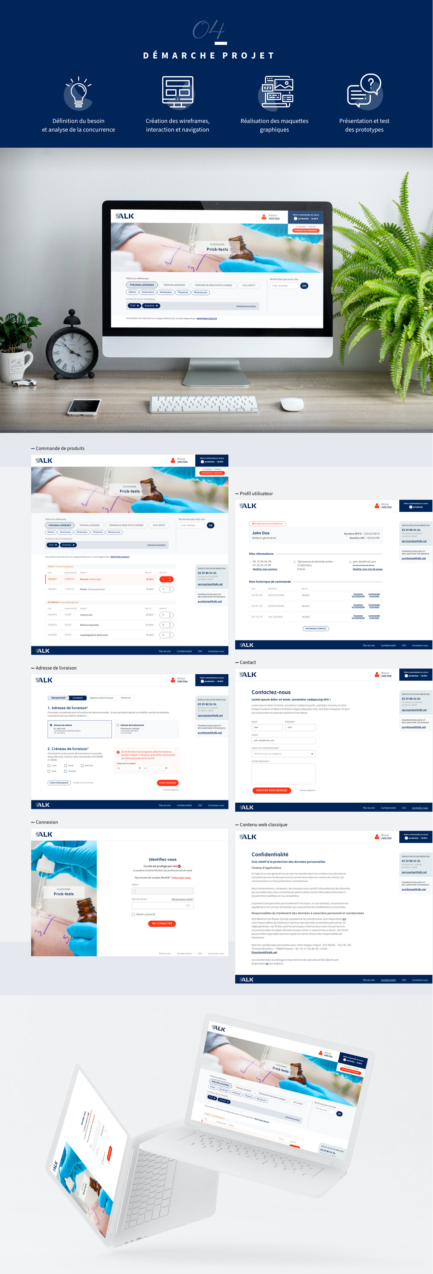 site web user experience user interface