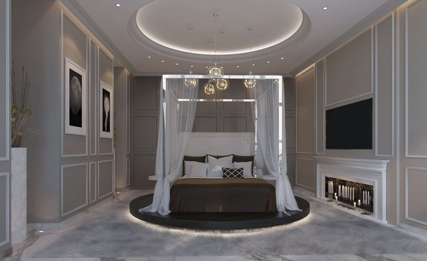 interiordesign penthouse dubai residentialdesign apartment contemporary Classic