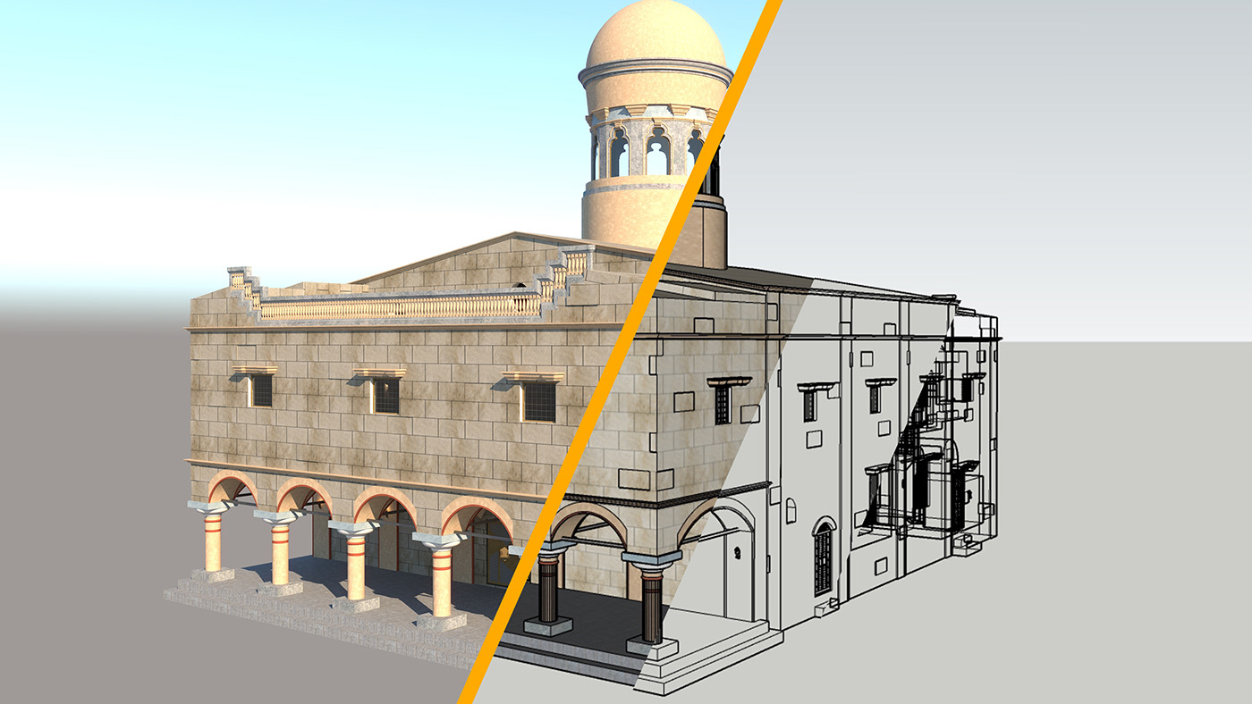 building church historical nft opensea Pinterest restoration texture Turbosquid twitter