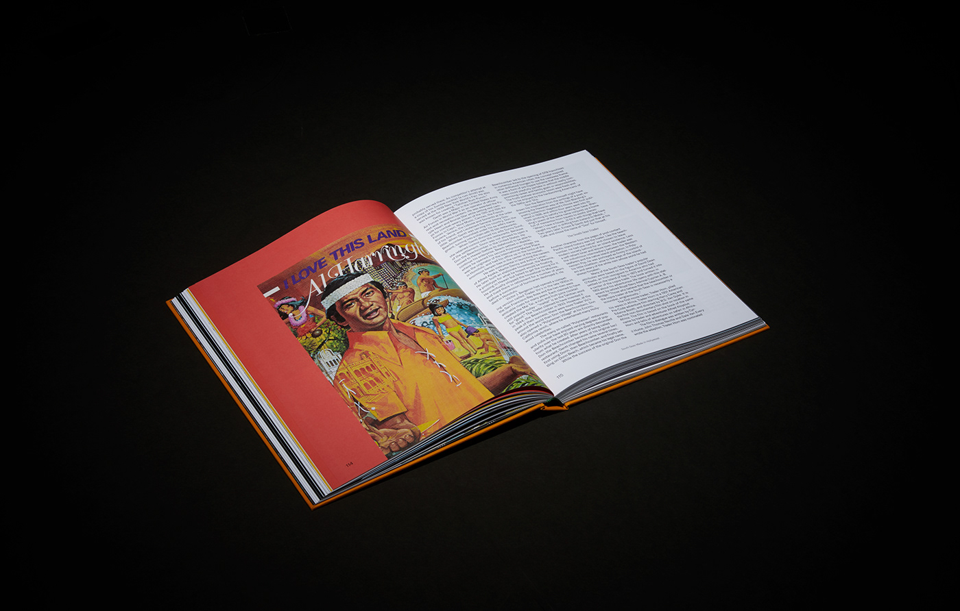 editorial design  typography   Tiki book binding Layout book design