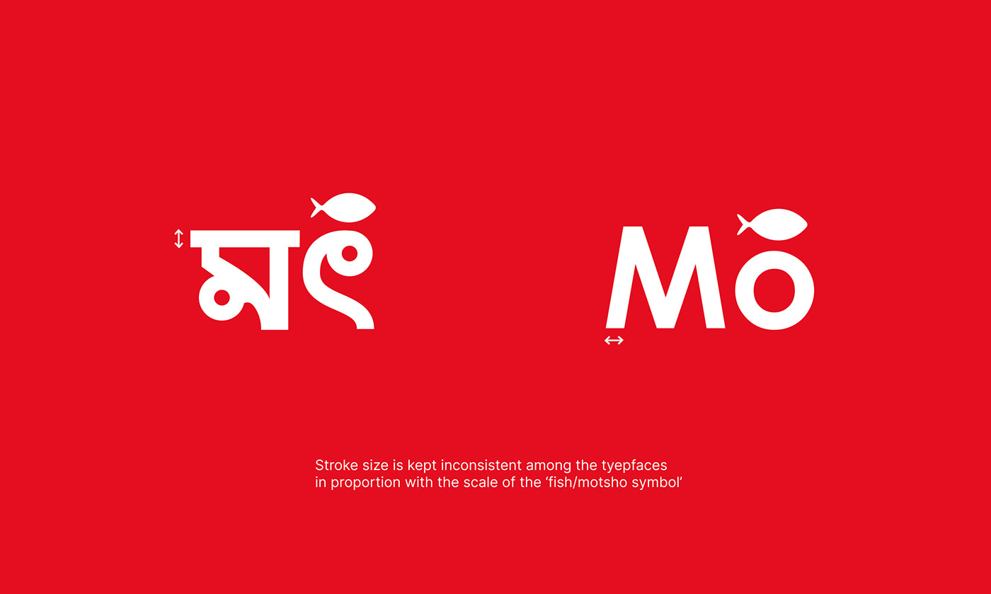 Bangla Typography brand identity concept design Dhaka Bangladesh fish Identity Design logo logodesign signage design visual identity