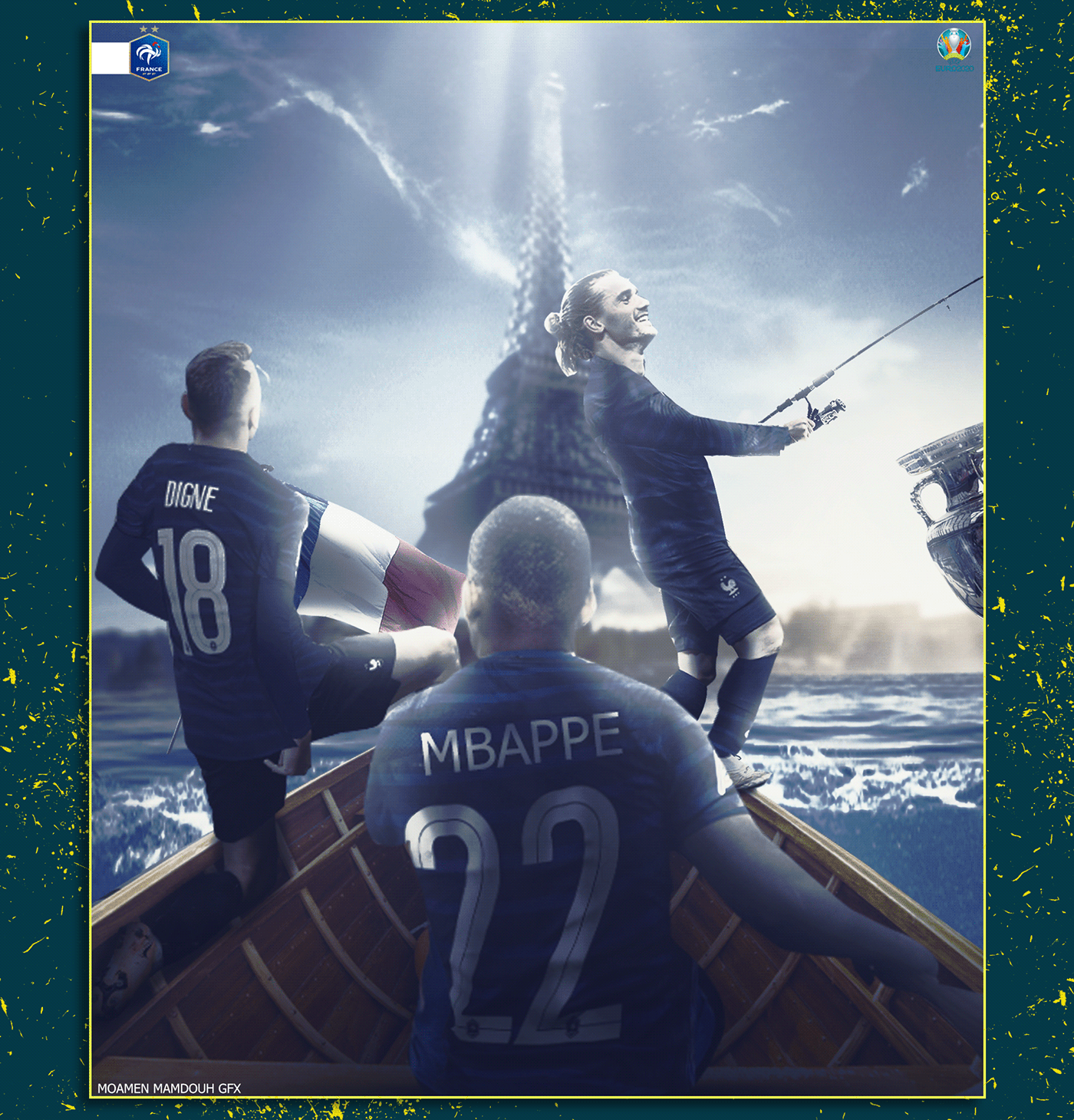 design Edits euro EURO 2020 foorball posters Ronaldo soccer sports sports posters