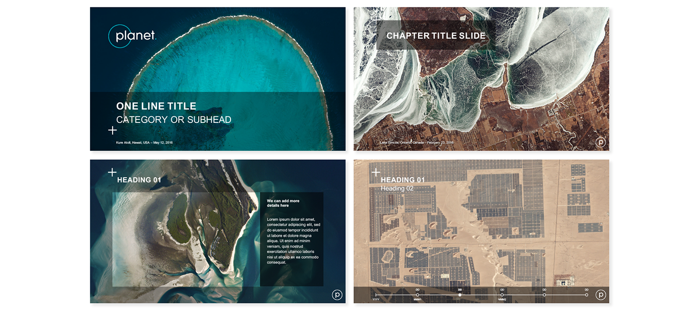 planet satellite maps branding  earth marketing   labs design guidelines
