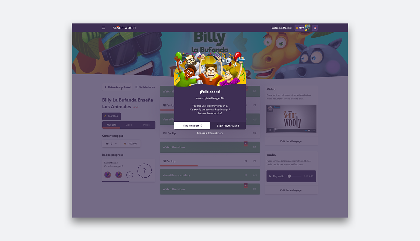 e-learning app webapp react dashboard application ILLUSTRATION UI ux product design