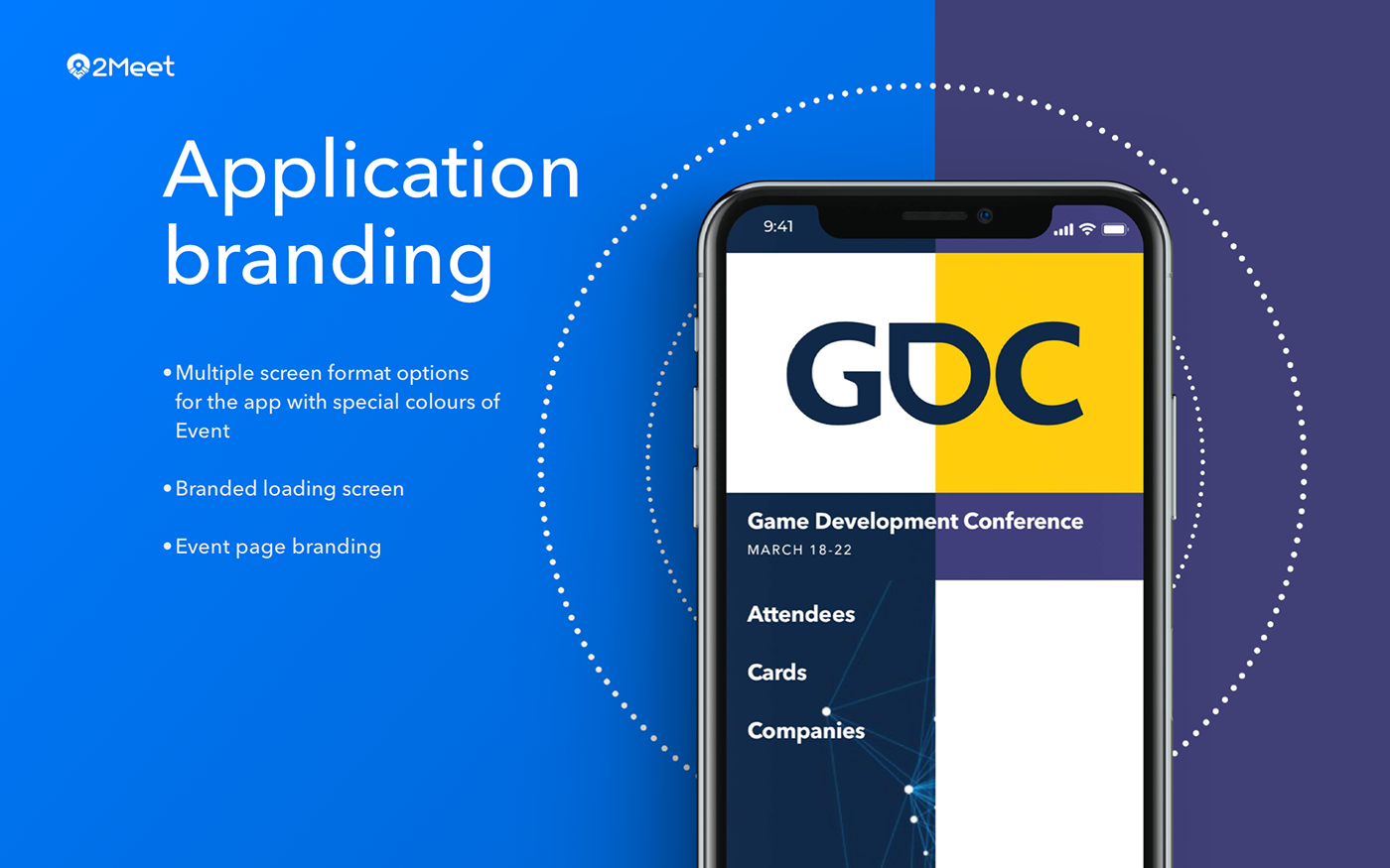 Event Design Mobile app Website Design presentation