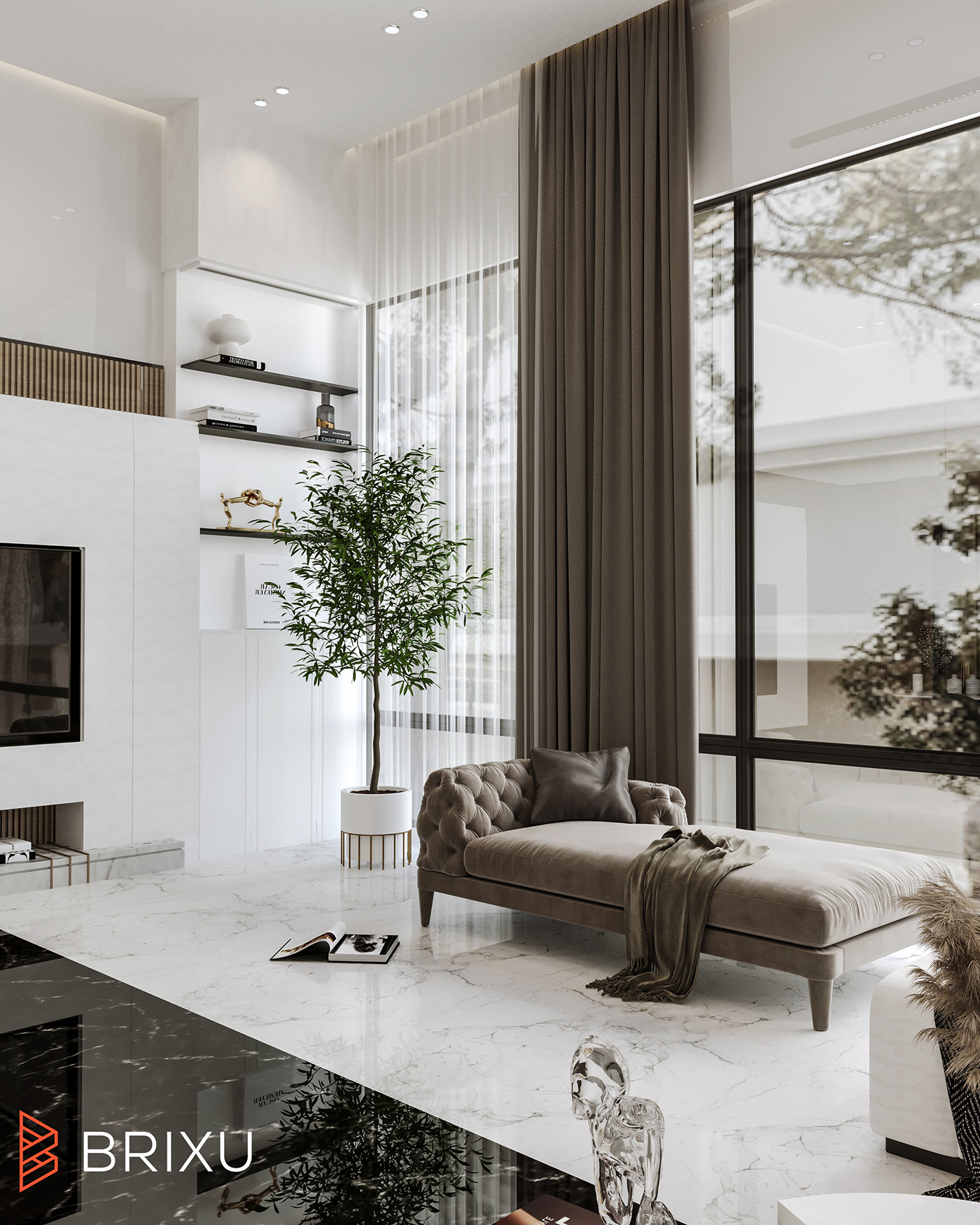 3ds max architecture CGI corona Interior interior design  luxury Render visualization