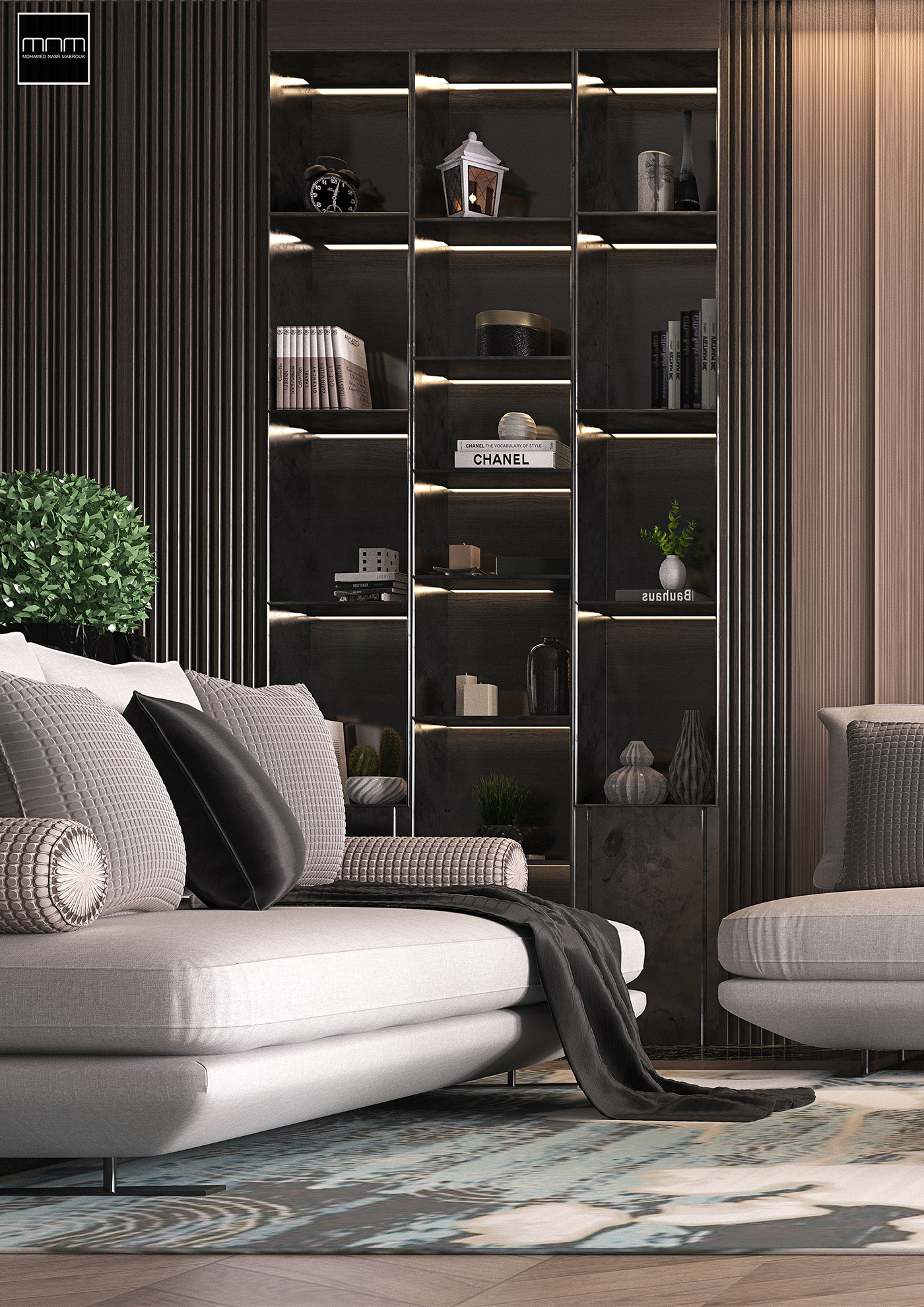 contemporary design home Interior livingroom Style vraynext wood