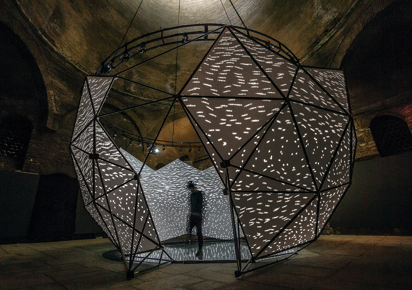 dome Mapping exhibitiondesign immersive installation audiovisual Exhibition  nohlab new media Experience