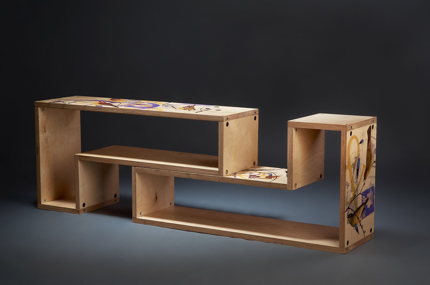 furniture tableplywood ukraine graphics Printing on plywood Ecology modular modular furniture module