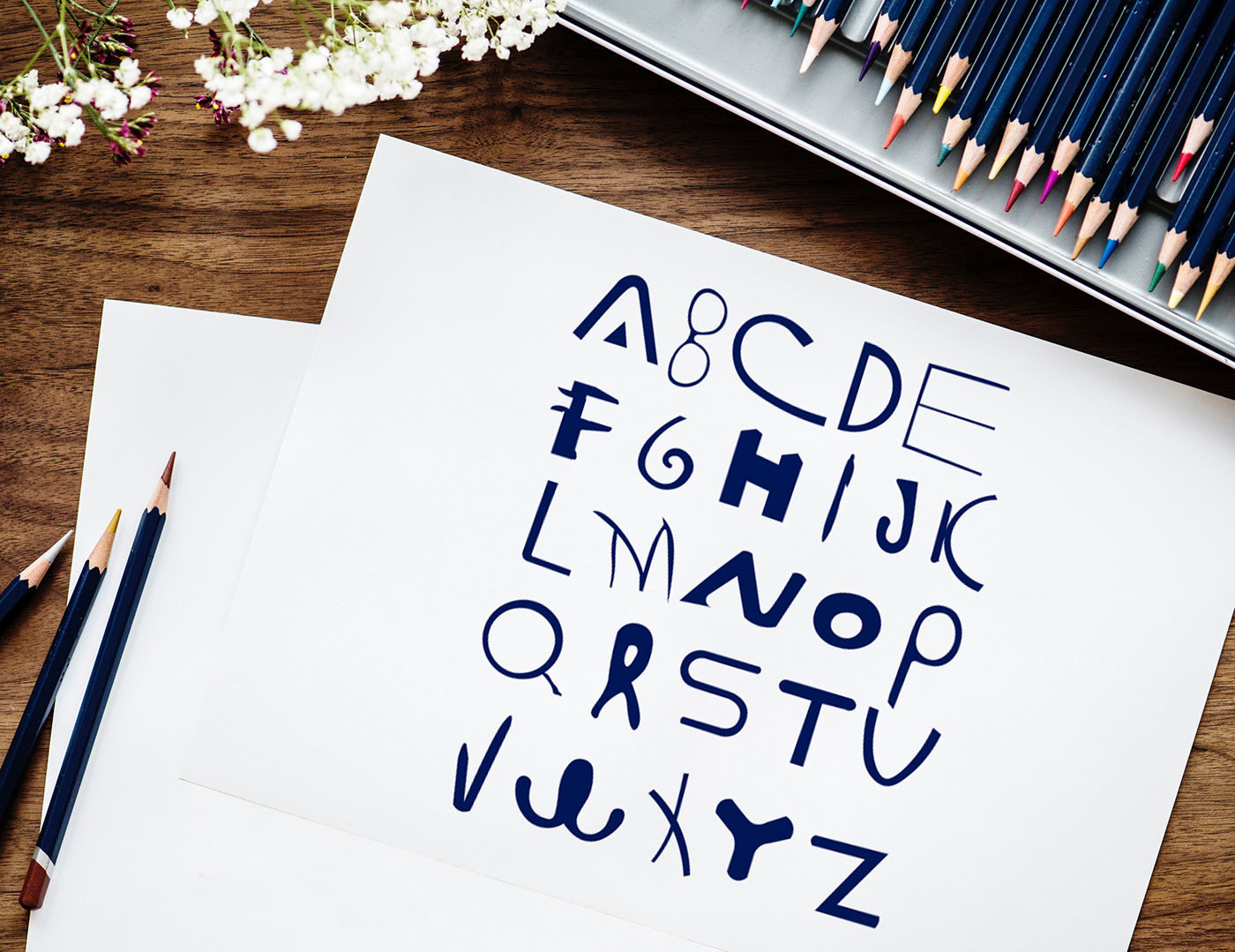 Letter Art alphabet font алфавит   typographic типографика