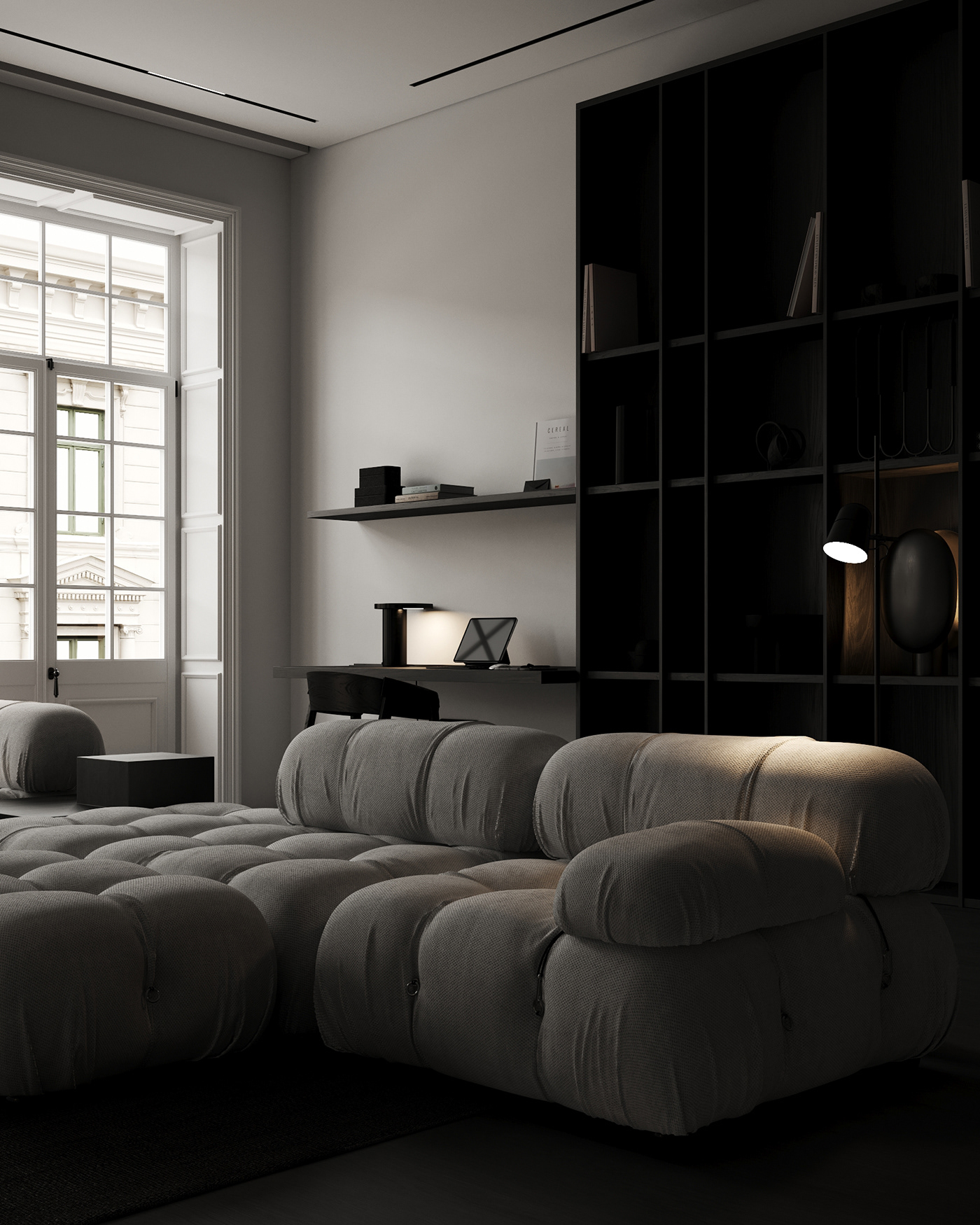 apartment CGI Interior interior design  living room modern visualization гостиная   дизайн интерьера современный дизайн