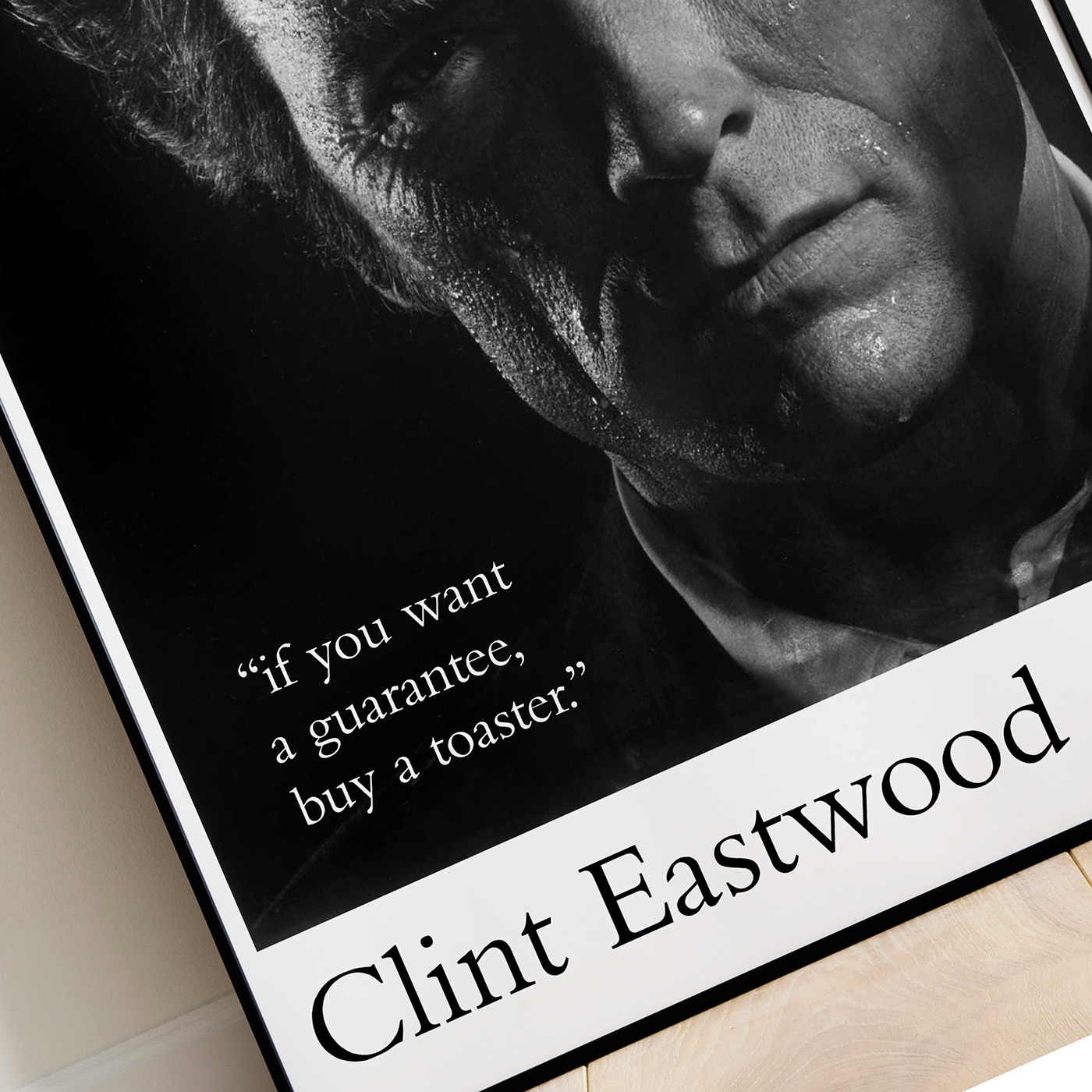Clint Eastwood portrait clint eastwood portrait