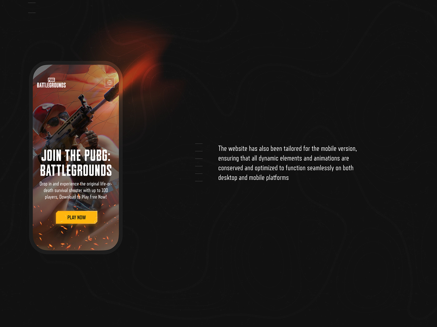 landing page ux UI/UX game Promotion interactive motion design animation  Gaming Games