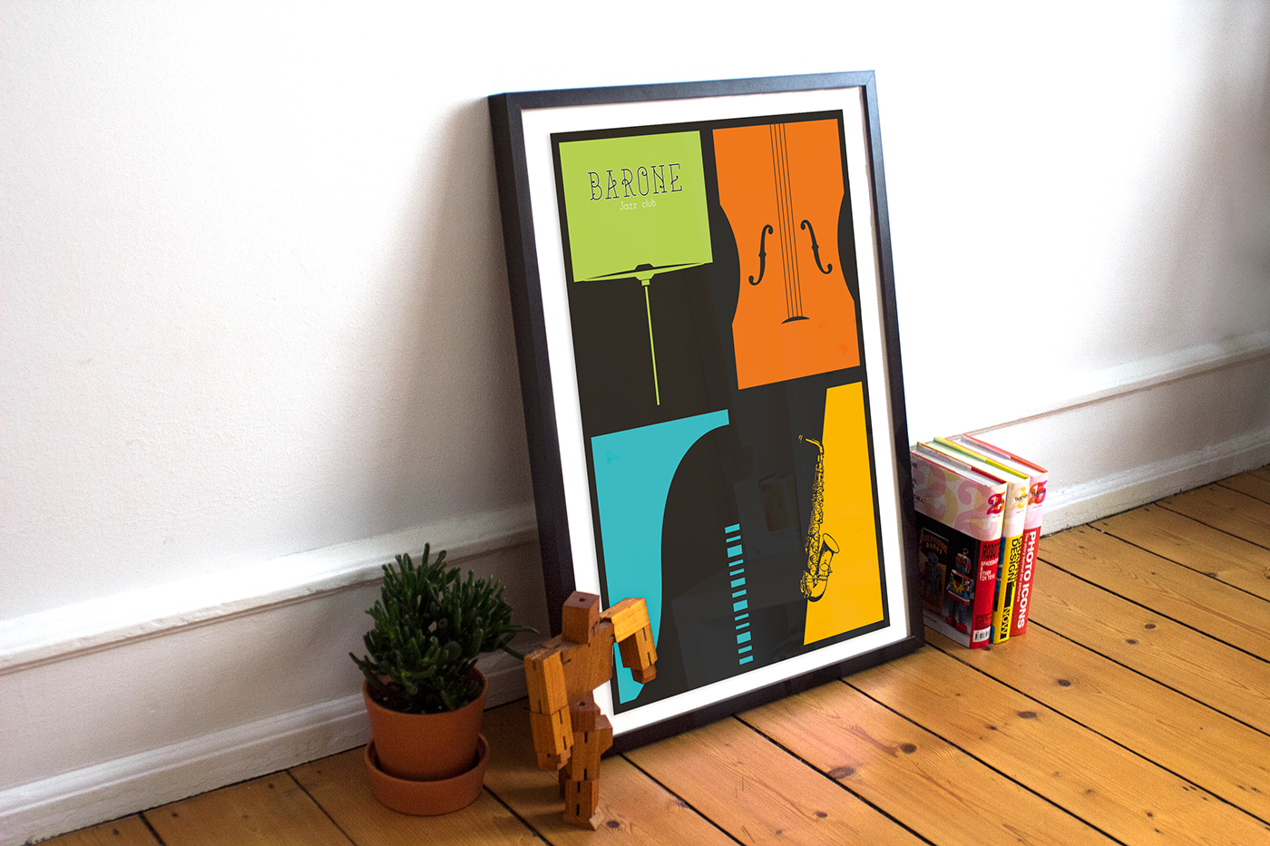 jazz music festival poster press print visual limited edition