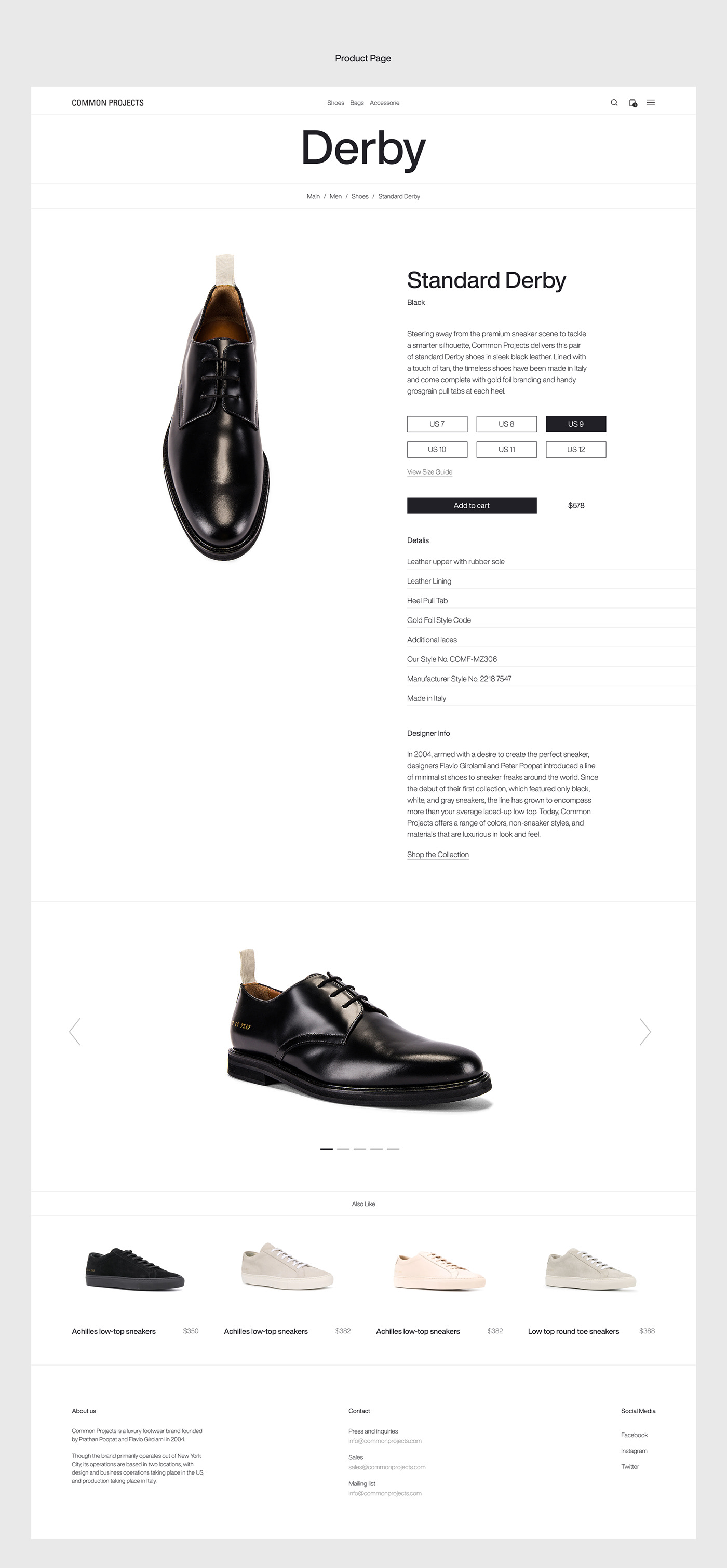 minimal design Minimalism minimalistic online store white design Ecommerce fashion brand fashion website shoe brand footwear brand