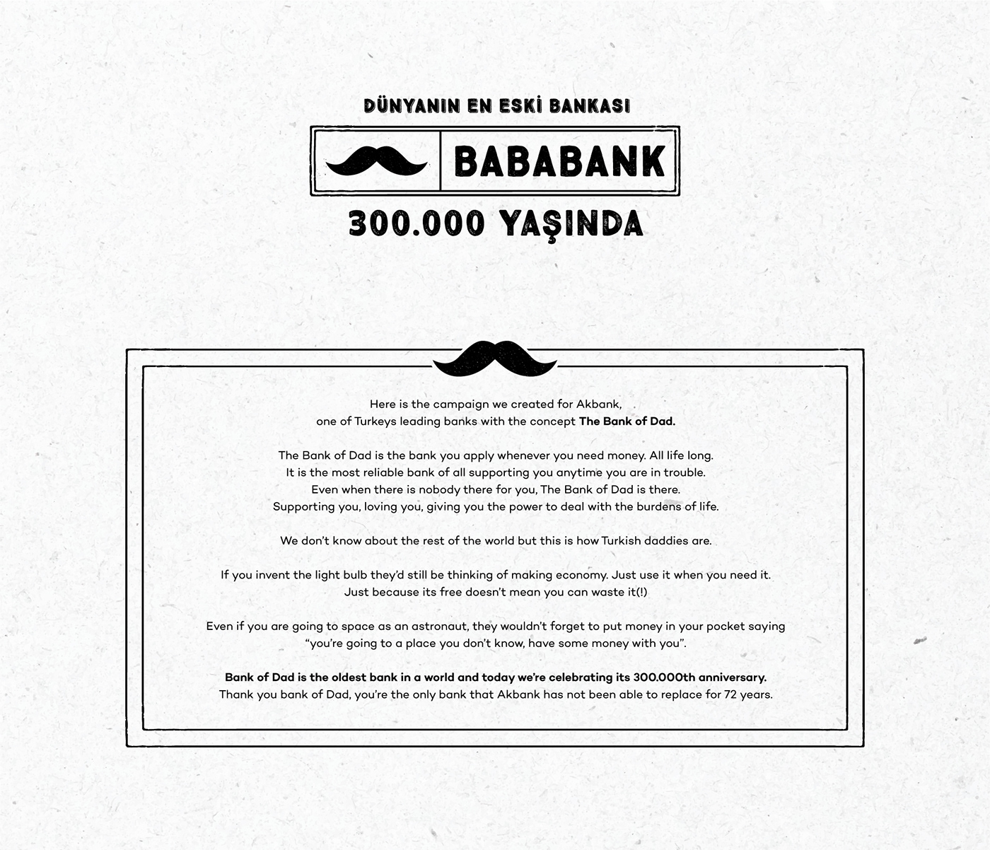 campaign Fathers Day Advertising  Bank dads
