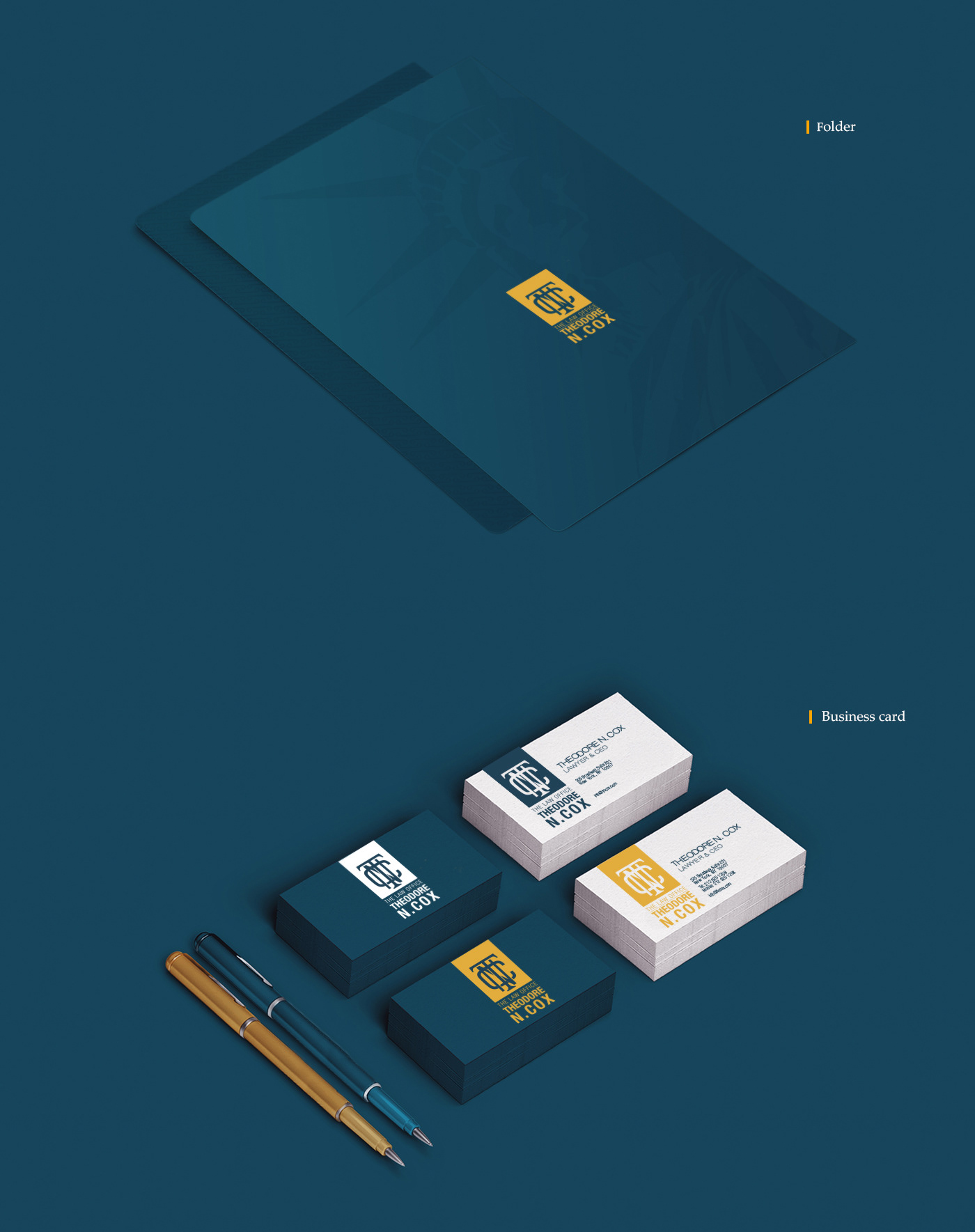 law firm Immigration legal service monogram Corporate Identity