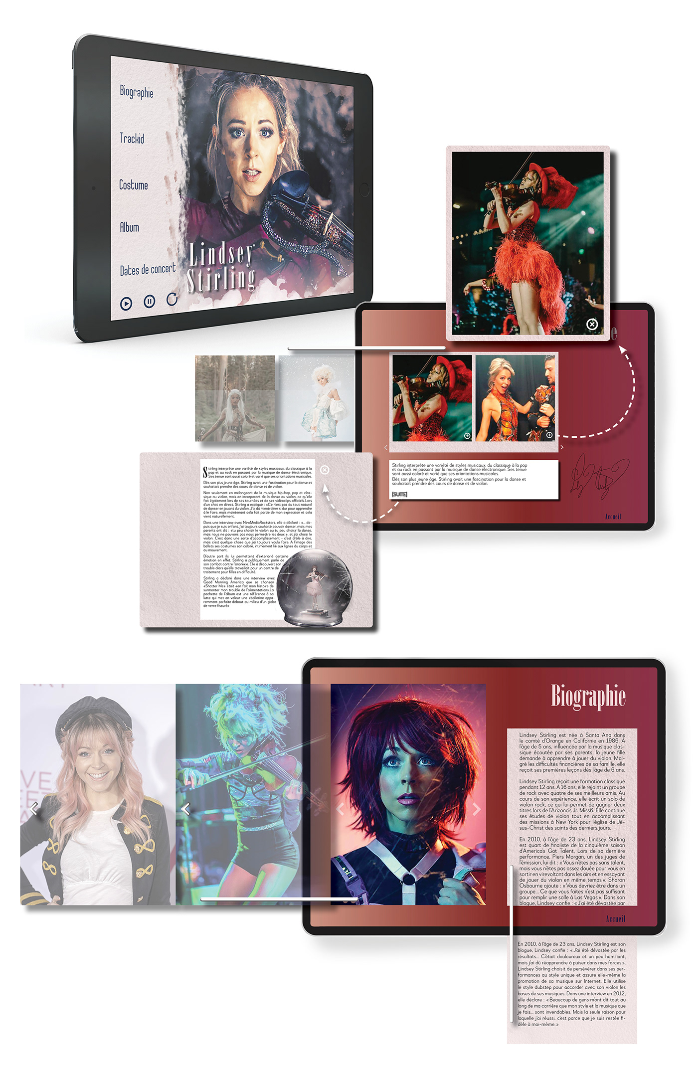 text Musique music Digital Art  concept iBook epub violon