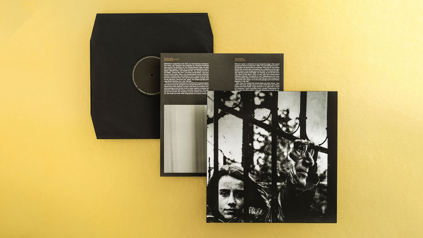 music LP cd Album cover president gold black