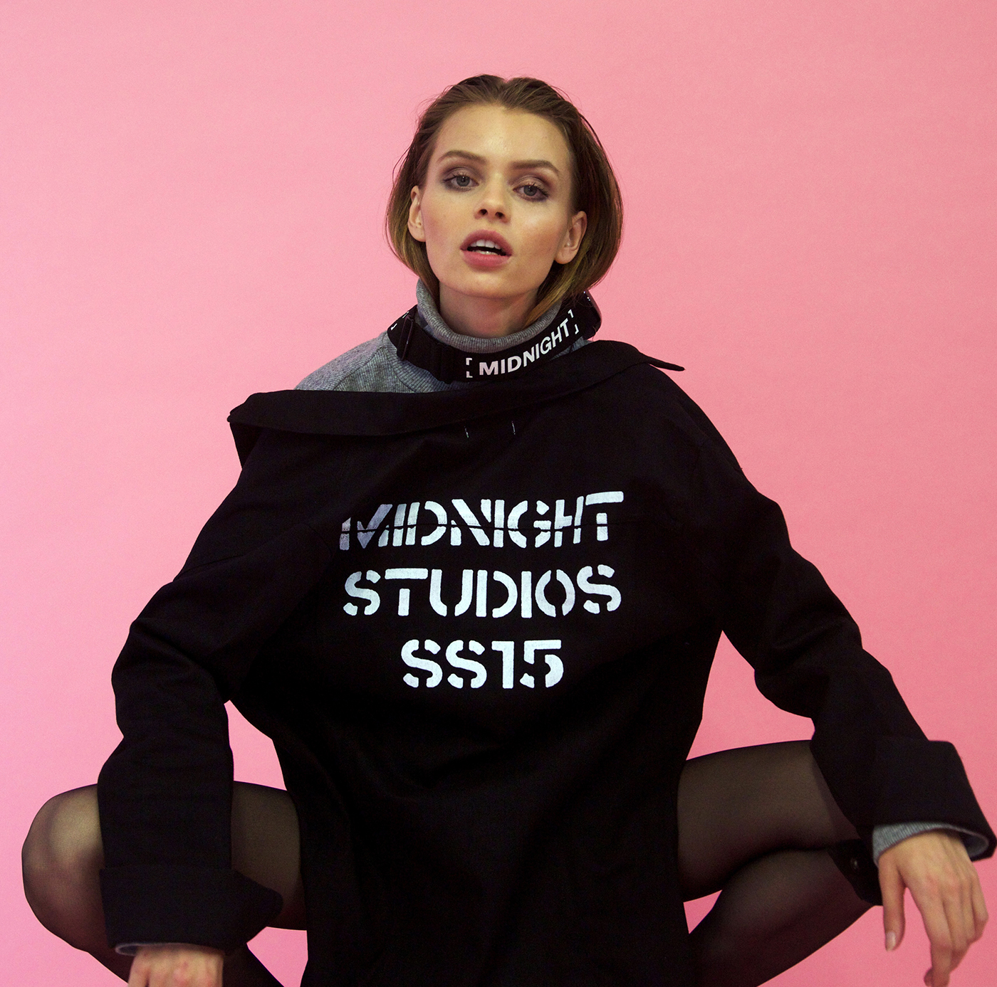 nextmodels pink model Beautiful styling  Fashionstyling midnightstudios studio sexy follow graphic LANVIN Paris
