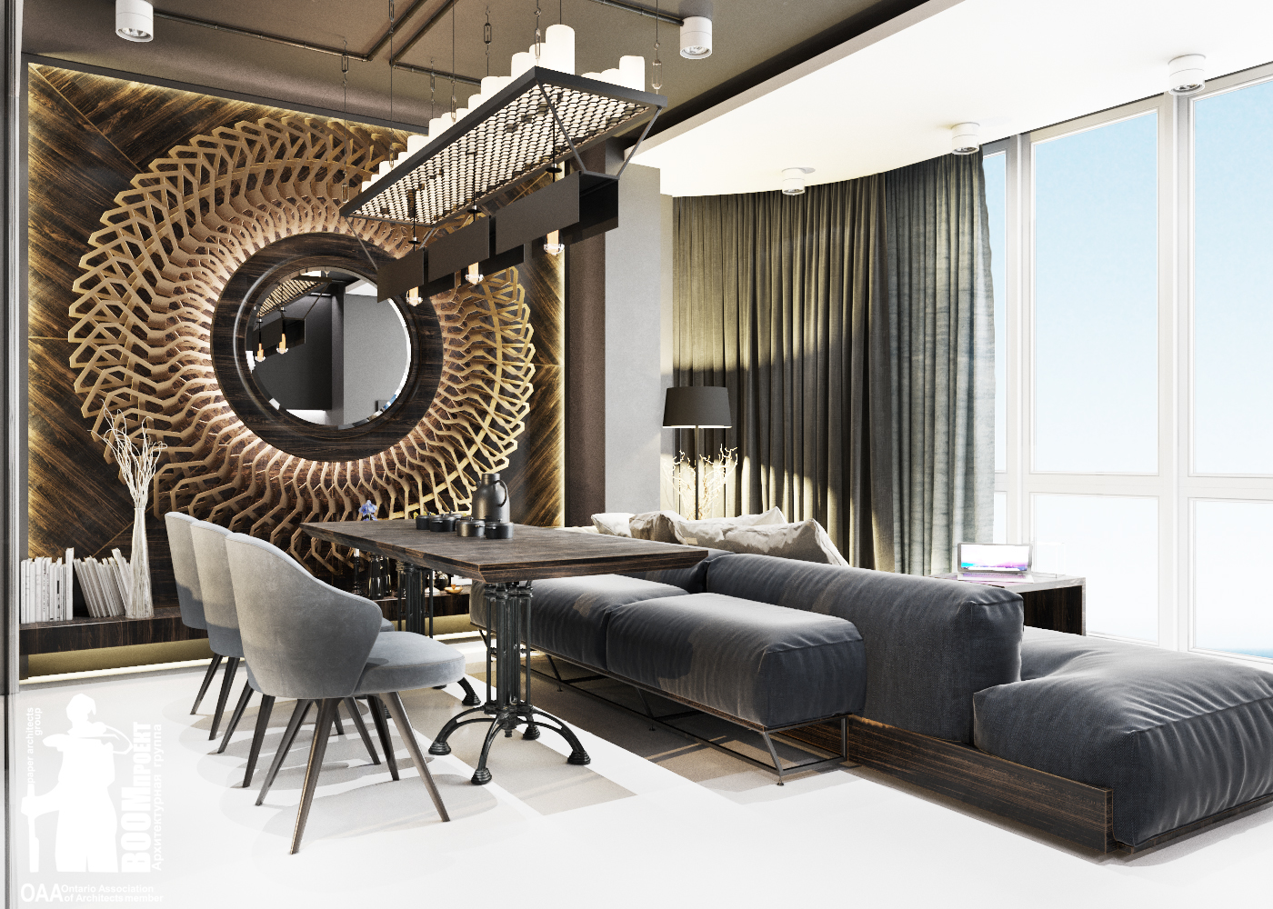 luxury interior Interior design Odessa boom-project custom design