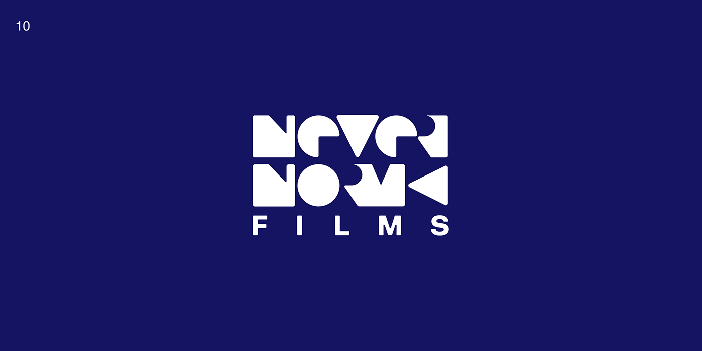 Logo for film production Never Norm Films