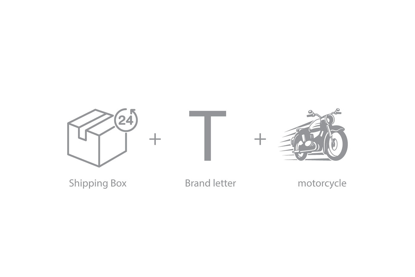 tard Logo Design courier service brand identity shipping