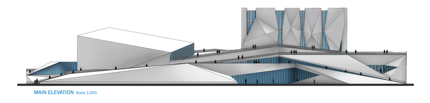 architecture lithuania vilnius egypt concert hall Theatre design Landscape International IATBW architects