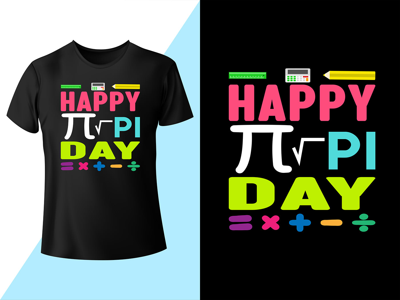pi day Tshirt Design t-shirt typography   adobe illustrator Graphic Designer Algebra pi day t shirt design Pi Day tshirt π (pi) Perimeter