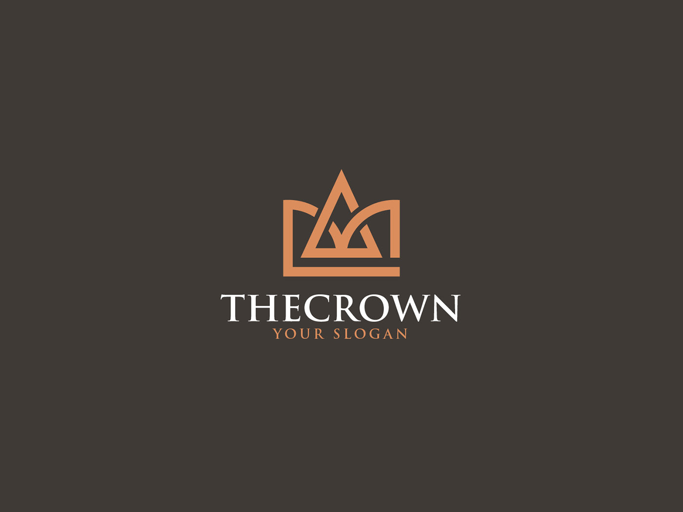 logo vector crown luxury vintage royal king jewelry real estate Fashion 