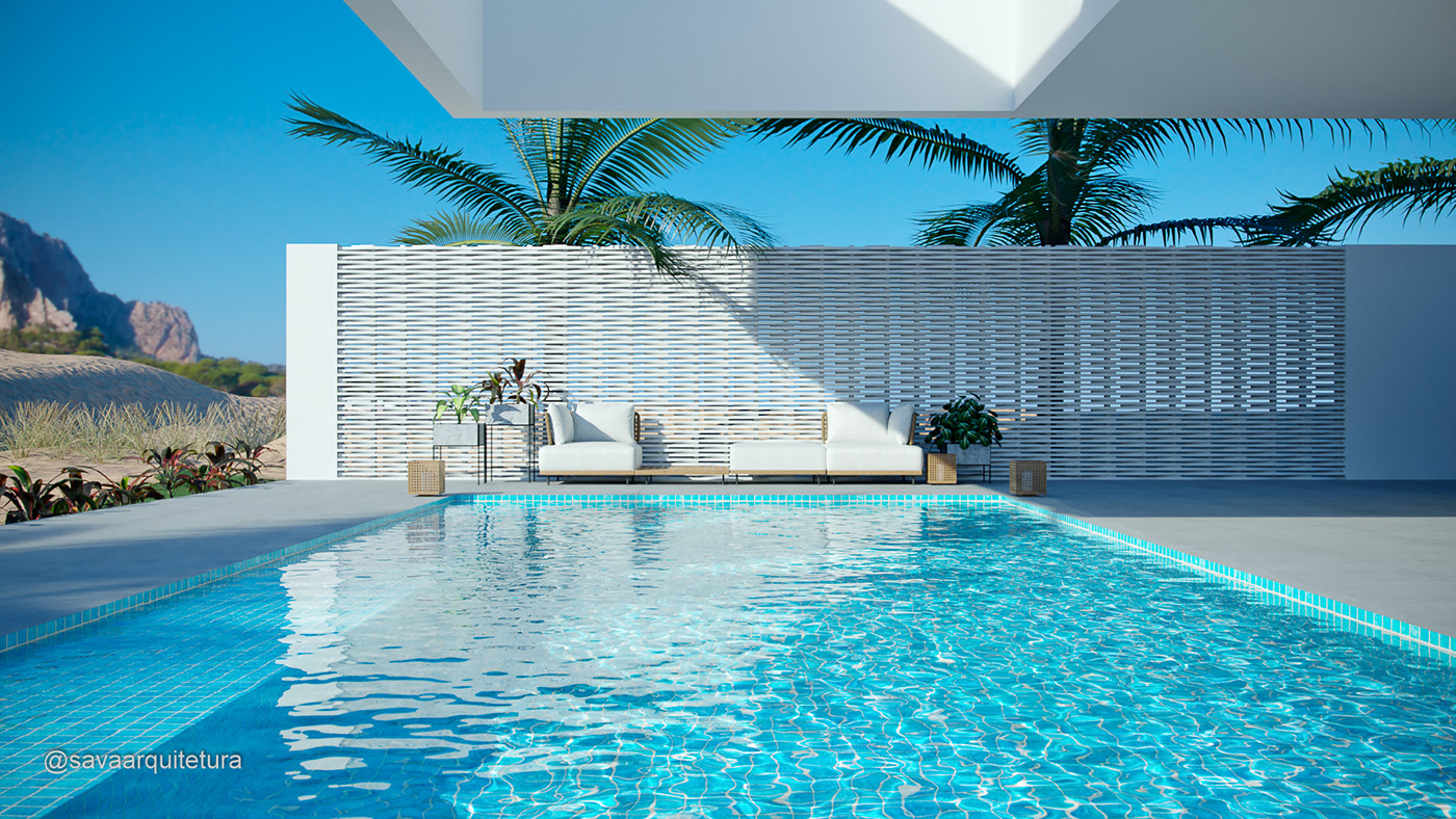 archdesign architecture archviz beach CGI houseofsand Render rendering visualization