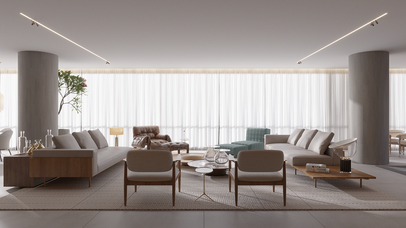 3D 3d modeling 3dsmax architecture ARQUITETURA arquiteturadeinteriores archviz corona render  living room living
