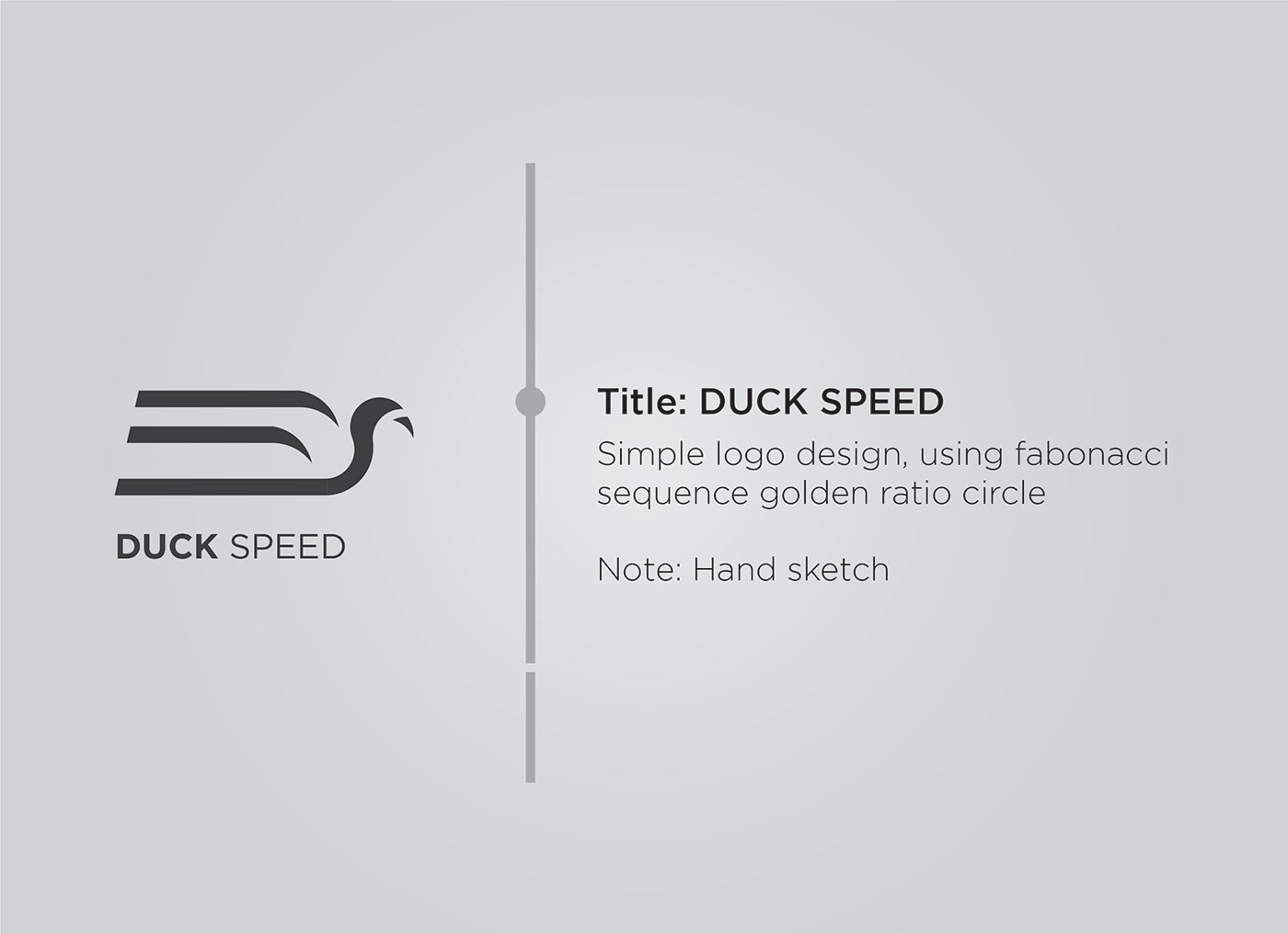 logo duck duck logo golden raito creative speed branding  ad Illustrator