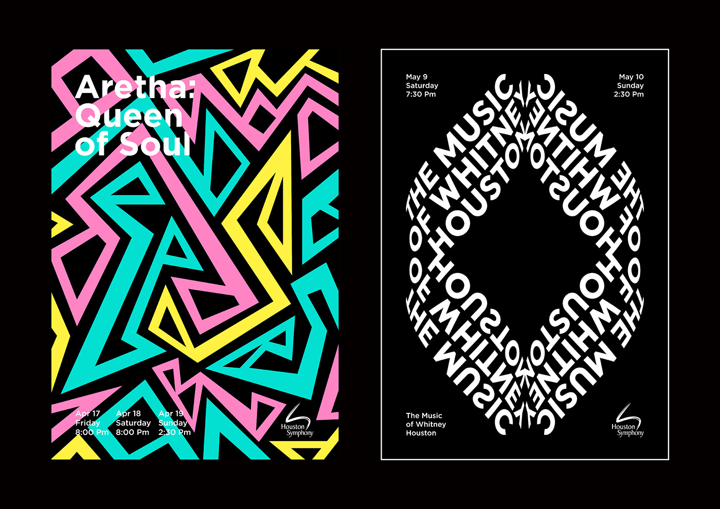 beethoven graphic Houston Symphony music poster poster Poster Design posters print typographic posters typography  