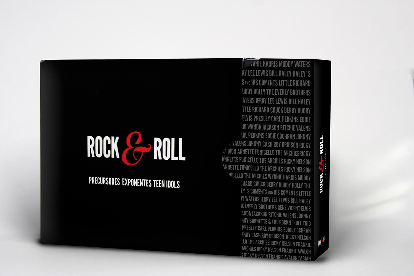 envase musica rock rock&roll colección packing