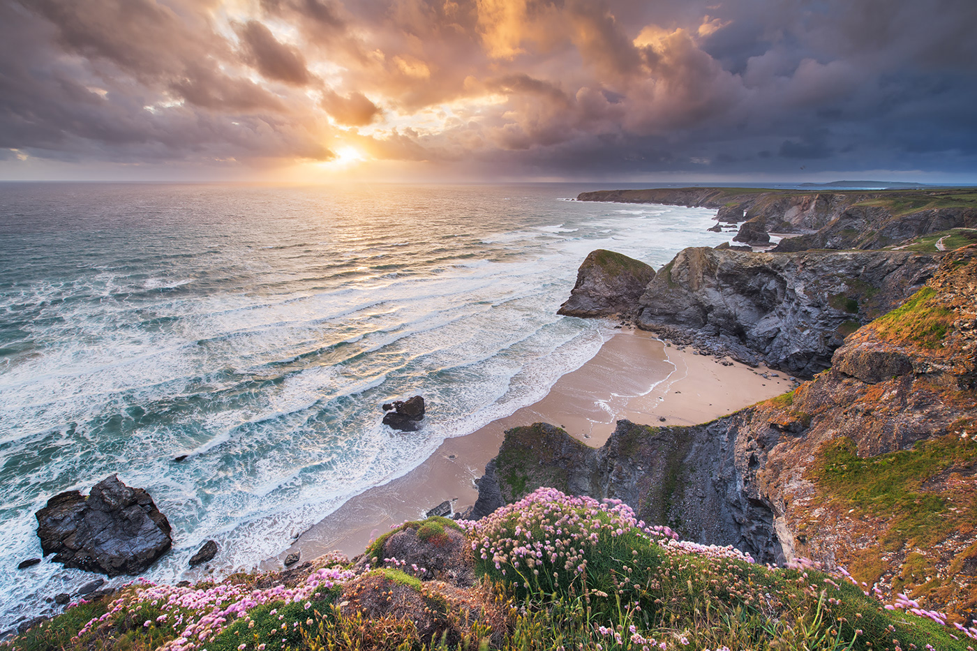 cliffs Coast Collection Landscape lighthouse mountains Nature Ocean Sunrise sunset