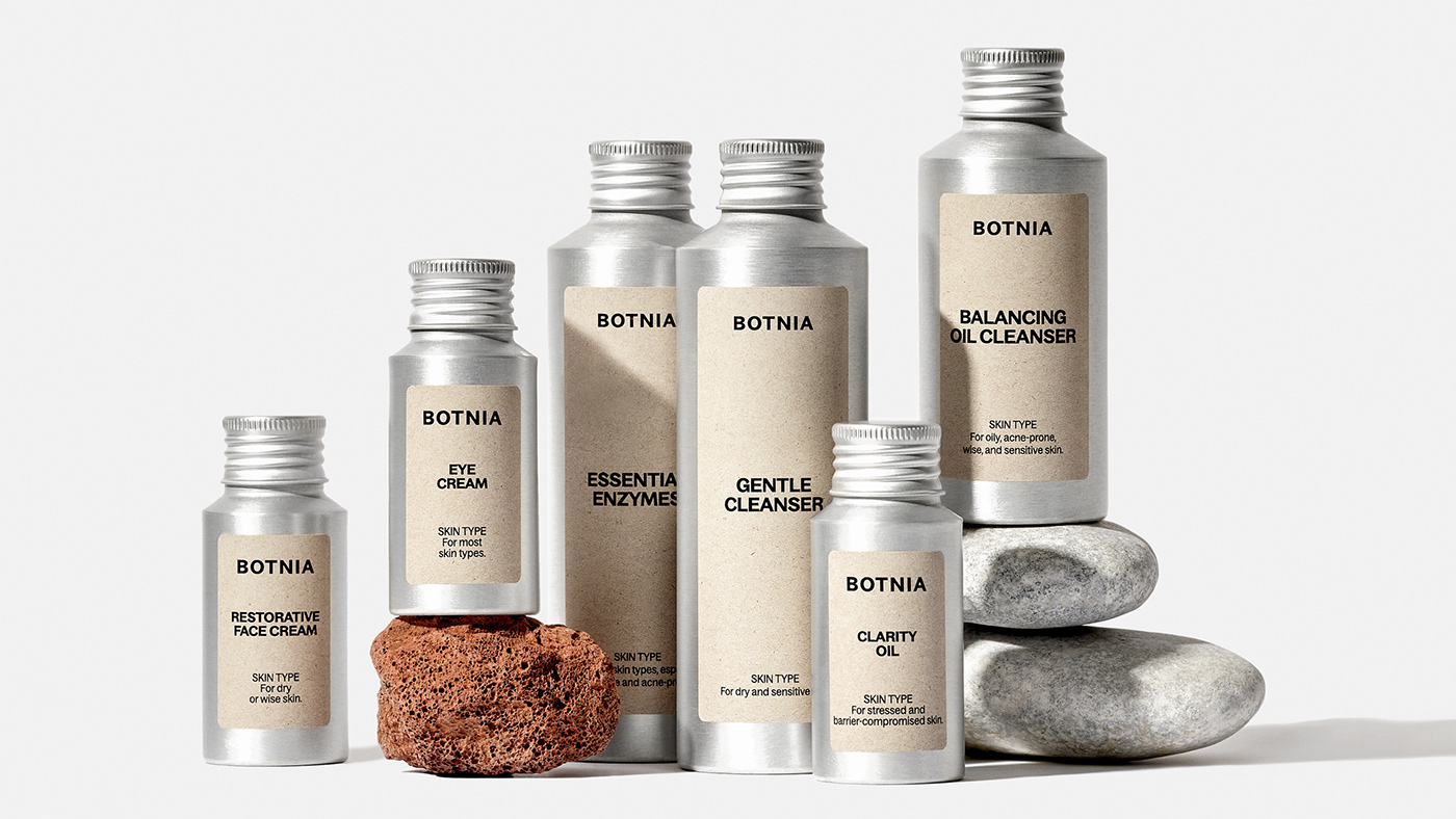 bottle Cosmetic California Landscape Los Angeles beauty design Graphic Designer brand identity visual