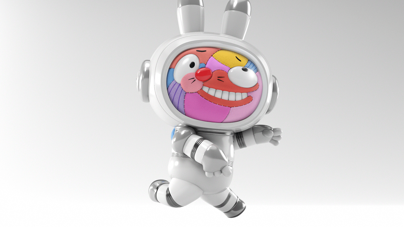 3D animation  Character character animation Character design  Digital Art  motion motion design motion graphics  sticker