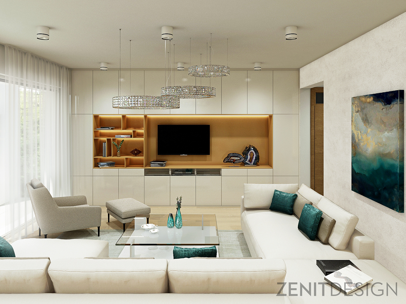 Interior design hungarian architecture modern elegant Wellness living room bedroom Style