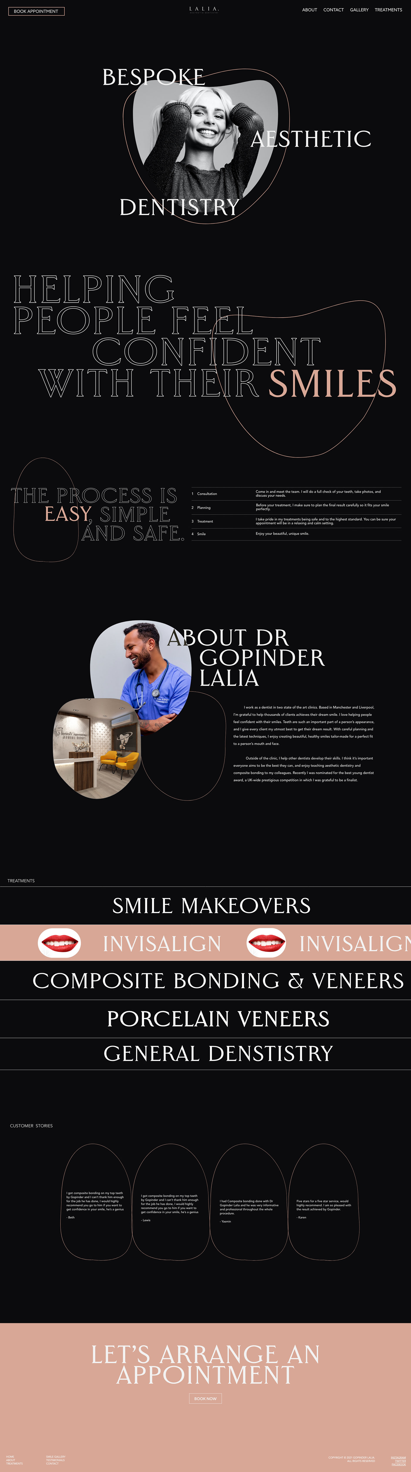 clinic dental doctor Health healthcare mdeical smile tooth Web Design  Website