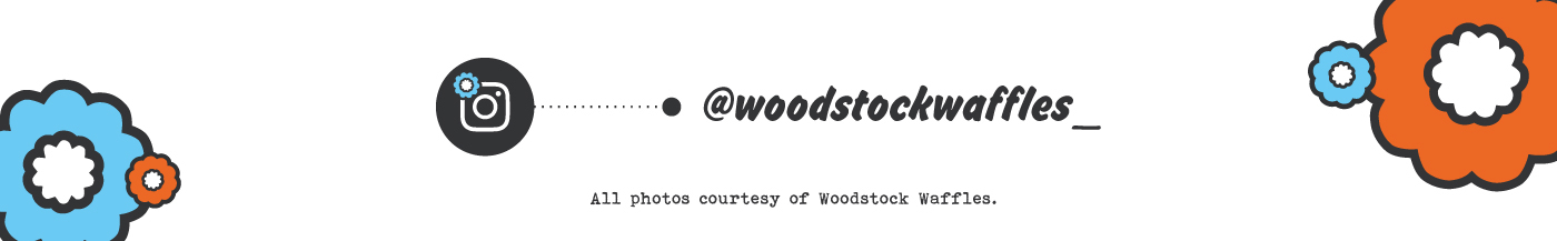 brand identity branding  logo Logo Design packaging design typography   visual identity waffles branding Woodstock Waffles