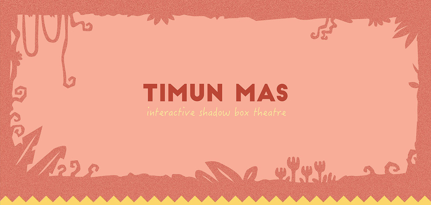 timun mas shadow box children giant toy indonesia Sweden hdk child culture design light interactive exploration