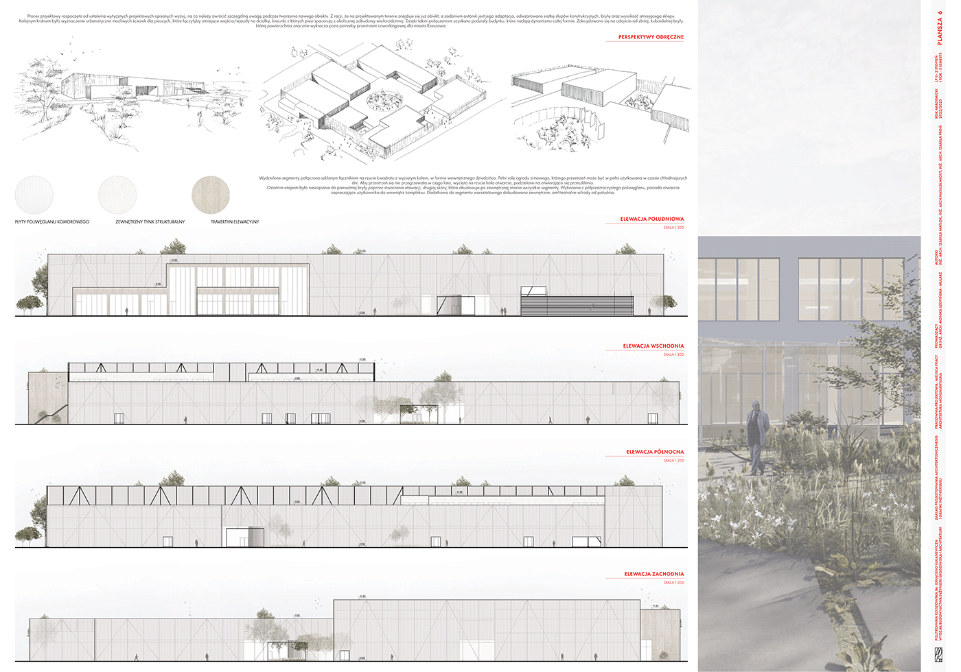 co-working student project architectural design Adaptation adaptive reuse Architecture Student co working space