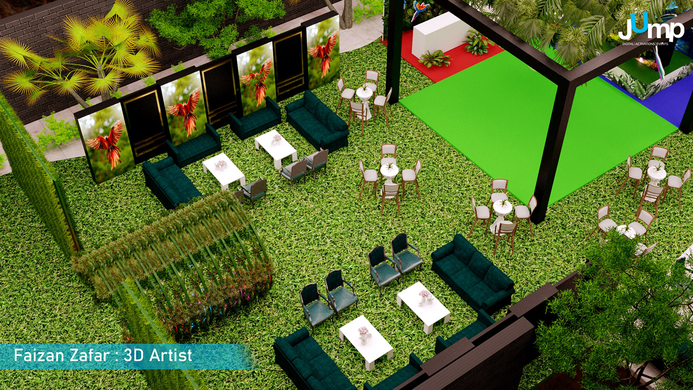 party Event private party jungle Nature forest trees woods