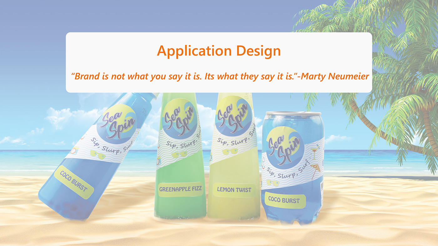 brand identity logo Brand name brand strategy packaging design Application Design
