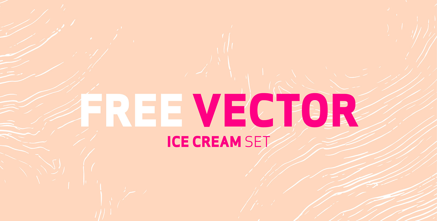 ice cream free vector free vector freebie Illustrator ILLUSTRATION  symbol