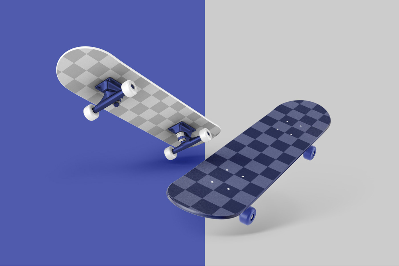 deck design extreme Mockup premium print skate skateboard sports wood