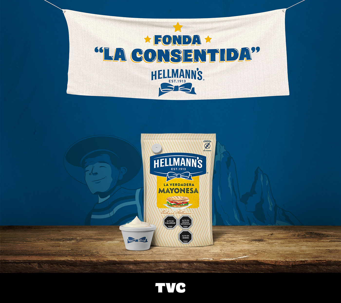 mayonesa mayo mayonnaise Advertising  Fiestas patrias 18 de septiembre chile publicidad hellmanns